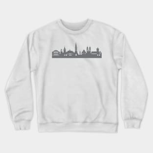 Freiburg in gray Crewneck Sweatshirt